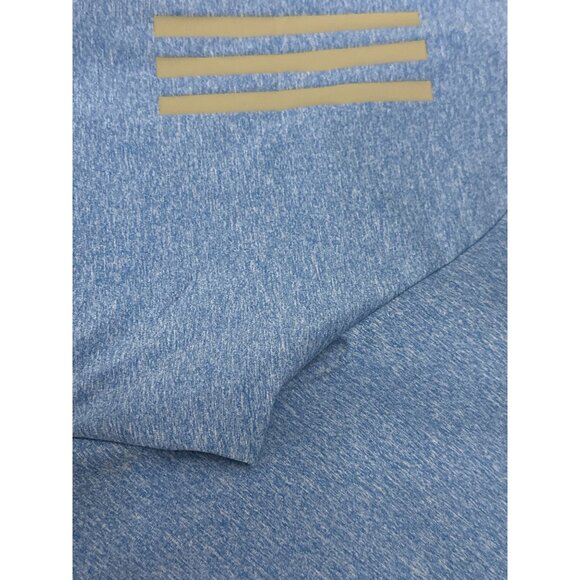 Adidas Aeroready Golf Polo Shirt Blue Mens Size Large Performance Activewear - Picture 9 of 9